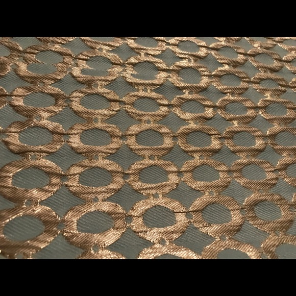 Ralph Lauren Mint and Gold dress - Picture 2 of 4